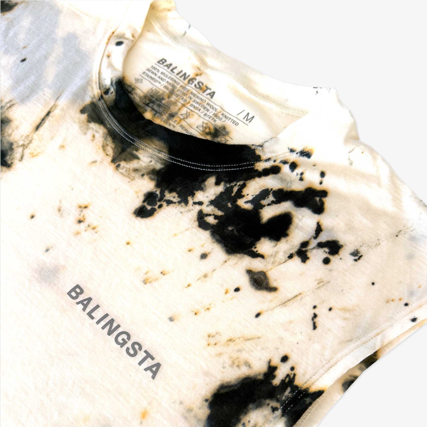 Stained™ Muscle-Tee - Black