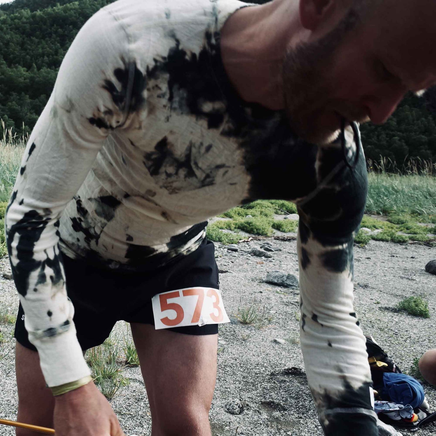 Stained™ Base Layer Top - Black