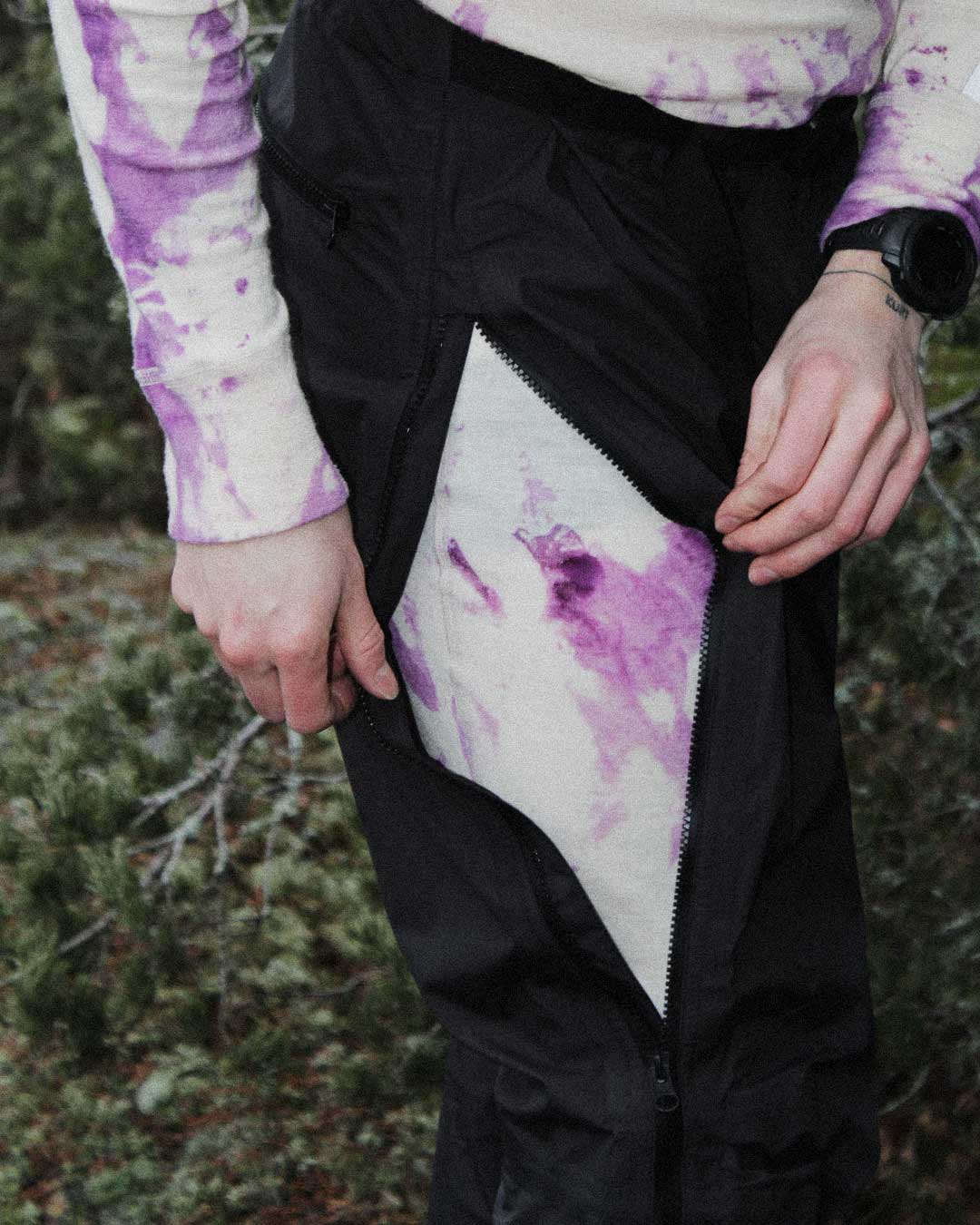 Stained™ Base Layer Bottom - Purple